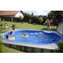 Schwimmbecken OLYMP Glasfaser-Kunststoff 4.50 m x 3.00 m x 1.20 m