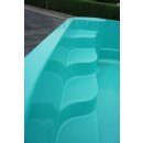 Schwimmbecken OLYMP Glasfaser-Kunststoff 4,50 m x 3,00 m x 1,20 m