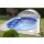 Schwimmbecken OLYMP Glasfaser-Kunststoff 4.50 m x 3.00 m x 1.20 m