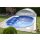 Schwimmbecken OLYMP Glasfaser-Kunststoff 4,50 m x 3,00 m x 1,20 m