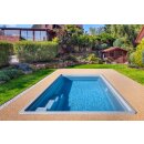 Schwimmbecken SMART Glasfaser-Kunststoff 4.60 m x 3.00 m...