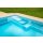 Schwimmbecken SMART Glasfaser-Kunststoff 4.60 m x 3.00 m x 1.20 m