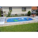 Schwimmbecken ORION Glasfaser-Kunststoff 7,50 m x 3,50 m x 1,50 m