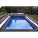 Schwimmbecken PEGASUS Glasfaser-Kunststoff 6,20 m x 3,10 m x 1,40 m