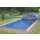 Schwimmbecken PEGASUS Glasfaser-Kunststoff 6,20 m x 3,10 m x 1,40 m