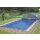 Schwimmbecken PEGASUS Glasfaser-Kunststoff 6.20 m x 3.10 m x 1.40 m