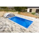 Schwimmbecken LYRA Glasfaser-Kunststoff 6.18 m x 3.14 m x...