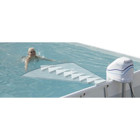 Gegenstromanlage JET 50/35 Standfuss für frei stehende Pools Gegenschwimmanlage 