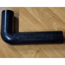 Rohrbogen 50 mm 90° schwarz