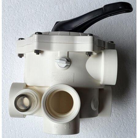 6- Wegeventil 50 mm seitlich ohne Verrohrung Praher