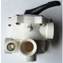 6- Wegeventil 50 mm seitlich ohne Verrohrung Praher