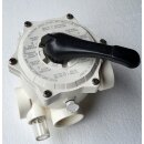 6- Wegeventil 50 mm seitlich ohne Verrohrung Praher