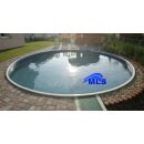 Rundbecken AZUR 4.60 x 1.20 mit Leiter und Skimmer