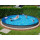 Rundbecken grau IBIZA in 4.00 m x 1.20 m
