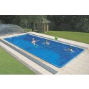 Schwimmbecken GEMINI Glasfaser-Kunststoff 8,20 m x 3,50 m x 1,50 m