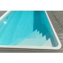Schwimmbecken GEMINI Glasfaser-Kunststoff 8.20 m x 3.50 m x 1.50 m