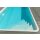 Schwimmbecken GEMINI Glasfaser-Kunststoff 8,20 m x 3,50 m x 1,50 m