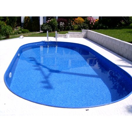 Ovalpool IBIZA in 8.00 m x 4.16 m x 1.50 m