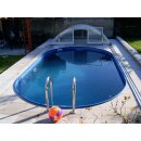 Ovalpool IBIZA in 8.00 m x 4.16 m x 1.50 m