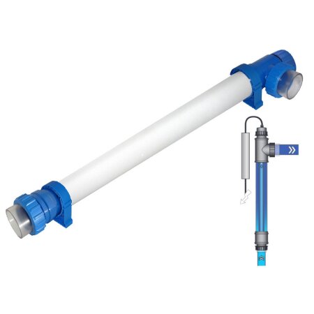 UV-C Lampe für Salzwasser und Fischteiche mit PHILIPS 75 Watt