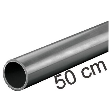 PVC ROHR HART d 50 mm - 0,5 m Stück