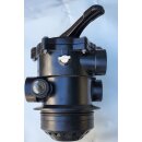TOP Mount 6-Wegeventil mit Innengewinde 1 1/2" inkl. Klammer und Manometer