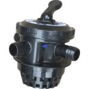 TOP Mount 6-Wegeventil mit Schlauchanschluss 38 mm Made in Germany