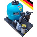Sandfilteranlage Premium 500 mit deutscher Markenpumpe  11 m³/h