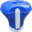 Dosierschwimmer blau mit Thermometer