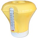 Dosierschwimmer gelb mit Thermometer