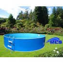 Schwimmbecken Set 4.60 m x 0.90 m rund...