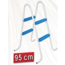 Schwimmbecken Set 4.60 m x 0.90 m rund inkl.Einhängefilter u. Leiter