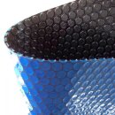 Solarfolie blau-schwarz  rund  5,00 m