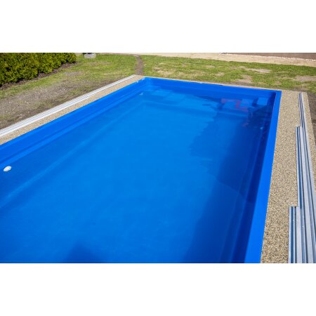 Schwimmbecken FENIX Glasfaser-Kunststoff 6,00 m x 3,00 m x 1,20 m