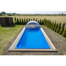 Schwimmbecken FENIX Glasfaser-Kunststoff 6.00 m x 3.00 m x 1.20 m