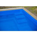 Schwimmbecken FENIX Glasfaser-Kunststoff 6,00 m x 3,00 m x 1,20 m