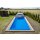 Schwimmbecken FENIX Glasfaser-Kunststoff 6,00 m x 3,00 m x 1,20 m