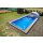 Schwimmbecken FENIX Glasfaser-Kunststoff 6.00 m x 3.00 m x 1.20 m