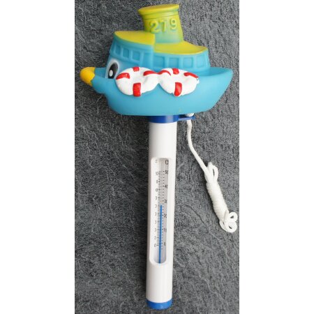 Schwimmbadthermometer Boot / Clown