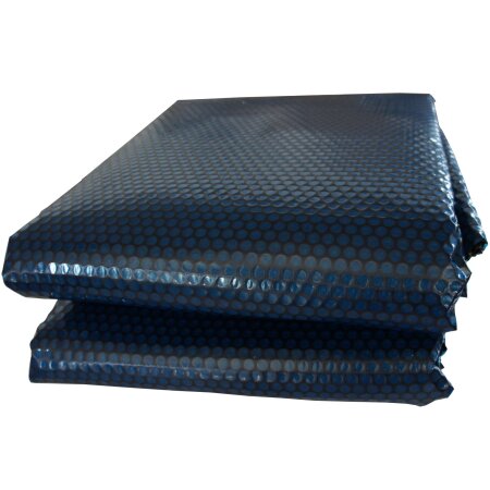 6.00 m x 3.50 m Saolarabdeckung Wärmeplane Poolplane Solarfolie 400 µ blau schw 