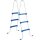 Schwimmbecken anthrazit Rattan 4.60 m x 0.90 m