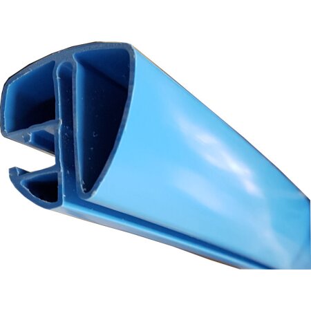 Kombi-Handlauf de Luxe blau für Pool 6.00 m x 3,20 m oval