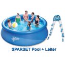 QUICK UP POOL 3.66 m x 0.91 m  plus Leiter