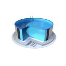 Komplett Set Aufstellpool in 4.00 m x 1.20 m