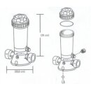 Dosierschleuse für Chlortabletten / Wasserpflege 1,40 kg