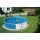 Schwimmbecken Set 3,60 m x 0,90 m rund inkl. Anbau-Filter u. Leiter
