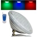 LED Leuchtmittel RGB-Farben inkl. Fernbedienung
