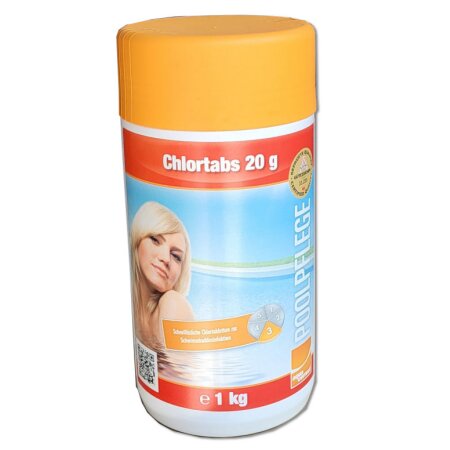 Chlor MINITABS 20 g  /  1 kg