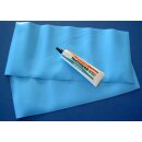 Folienreparaturset Standard mit Folie 0.60 mm blau
