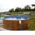 Rundbecken AZUR 4,60 x 1,10 mit Sandfilter,Leiter und Skimmer